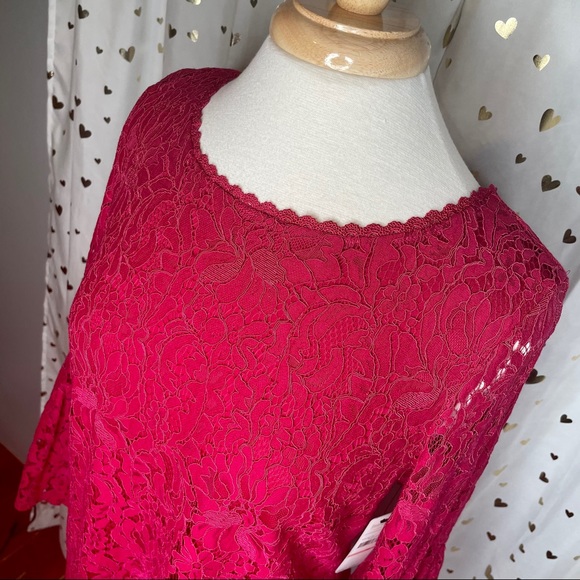 LACE SHIFT DRESS - Picture 6 of 15